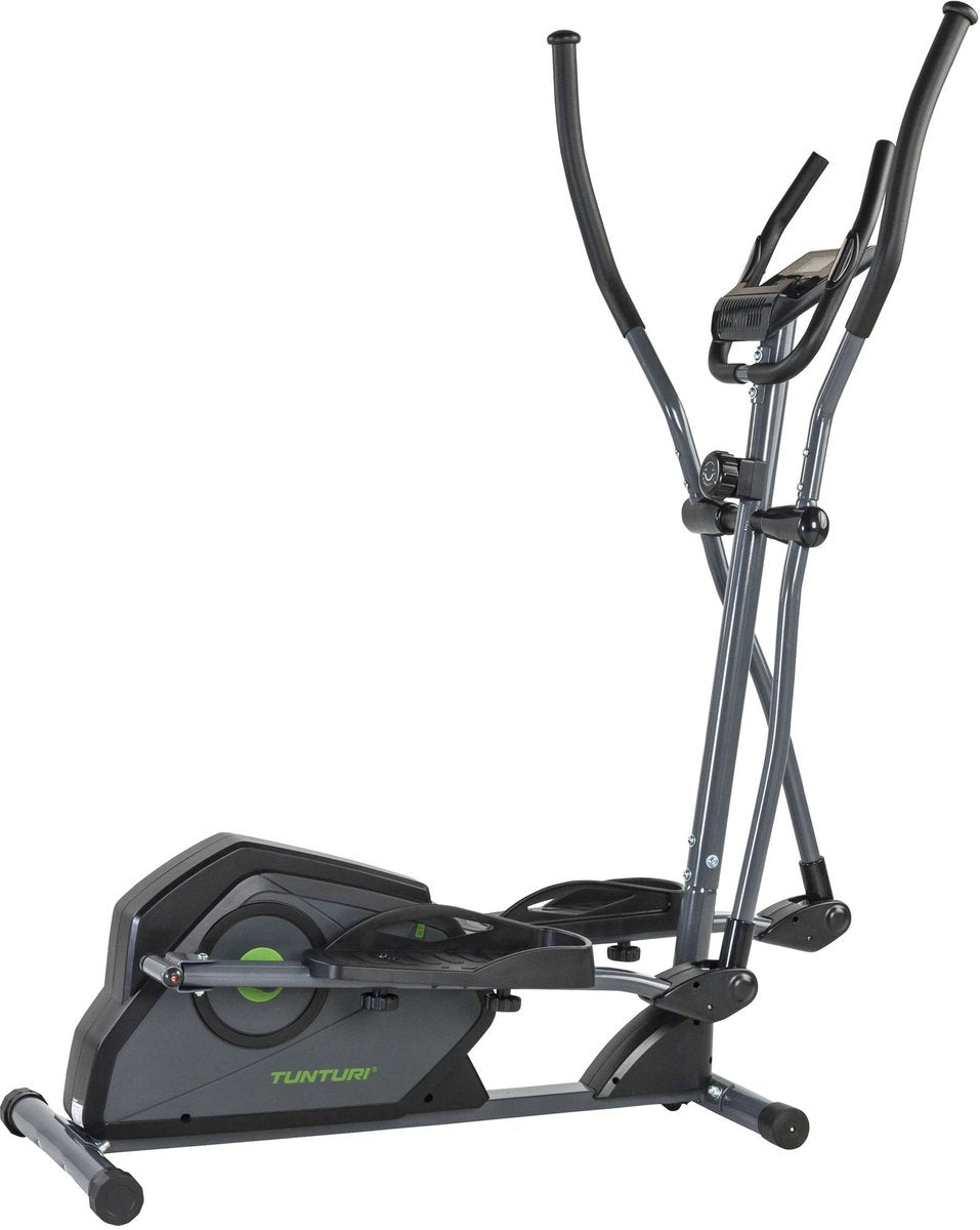Cross trainer Tunturi cardio fit c30 - trainer fitness con 8 livelli di resistenza - dotato di cardiofrequenzimetro e supporto per tablet
