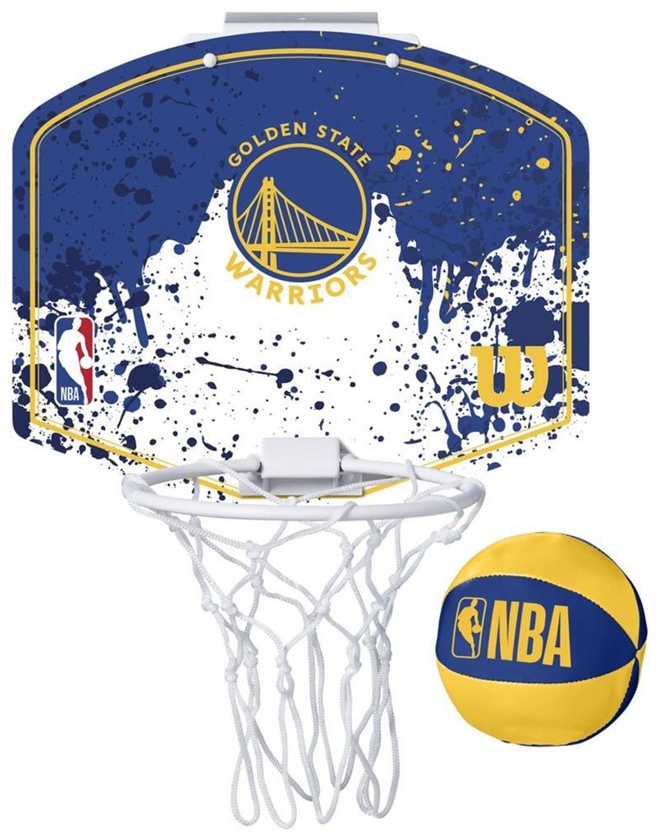 Wilson nba - golden state warriors - mini set de baloncesto