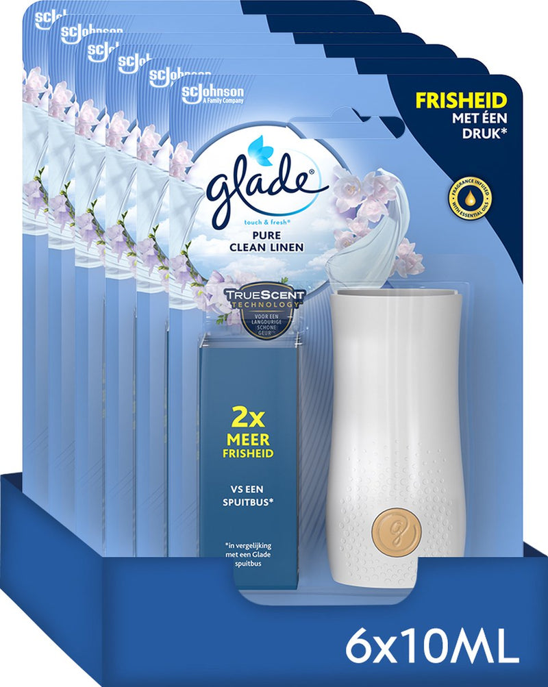 Glade touch soporte fresco puro lino limpio