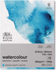 Blocco di pinne di carta da acquerello classico Winsor Newton incollato su un lato 300gr