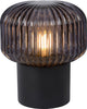 Lucide jany - lampada da tavolo - ø 16 cm - 1xe14 - nera