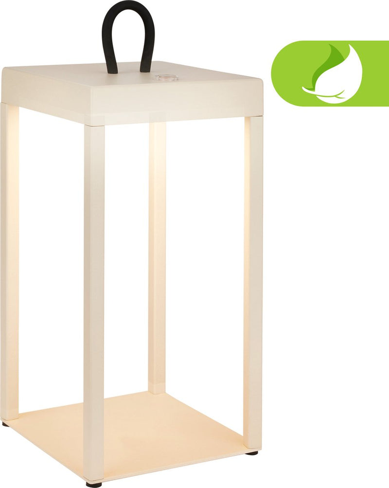Briloner luca - lanterna LED wireless ip44 - 7511011 - dimmerabile - touch - wireless - resistente agli schizzi - batteria e sorgente luminosa sostituibili - dimensioni: 31,5 x 13 x 13 cm - beige