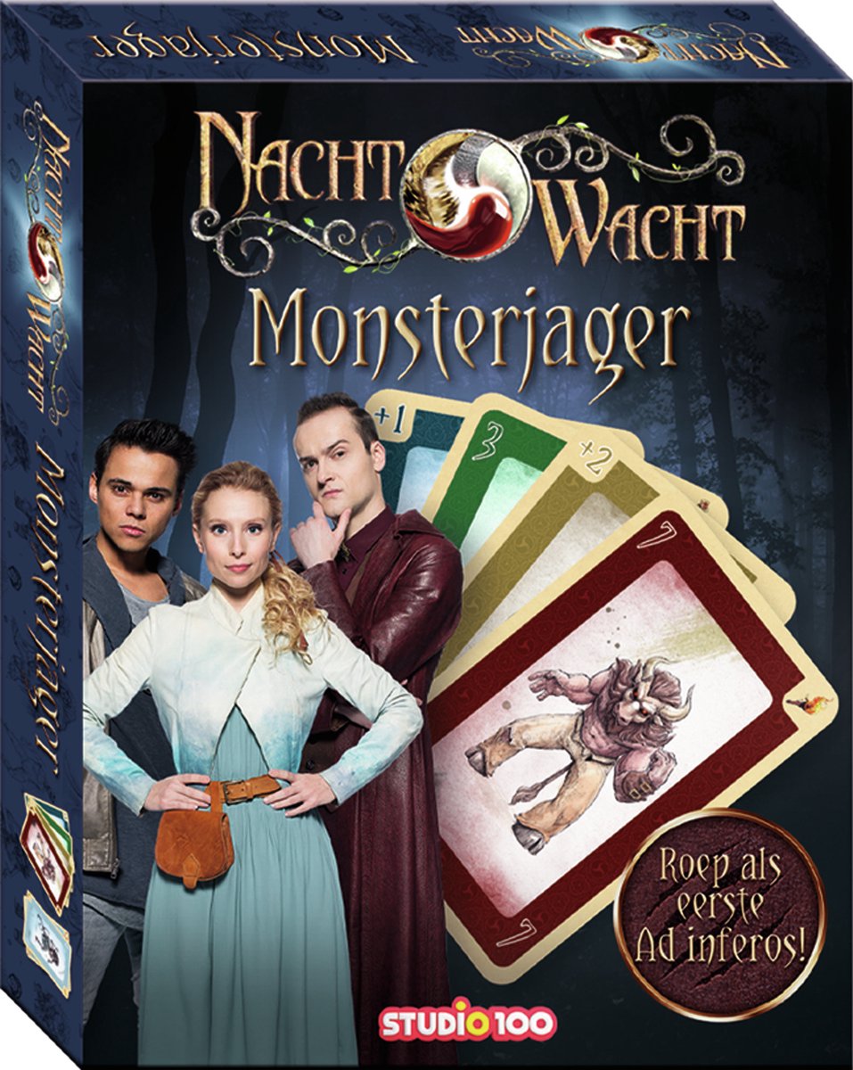 Gioco di carte Night Watch: cacciatore di mostri