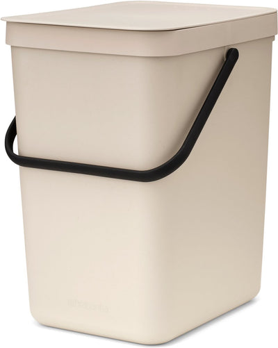 Brabantia sort go prullenbak - 25 l - soft beige