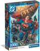 Clementoni - rompecabezas - superman - dc - 1000 piezas - con póster - a partir de 18 años