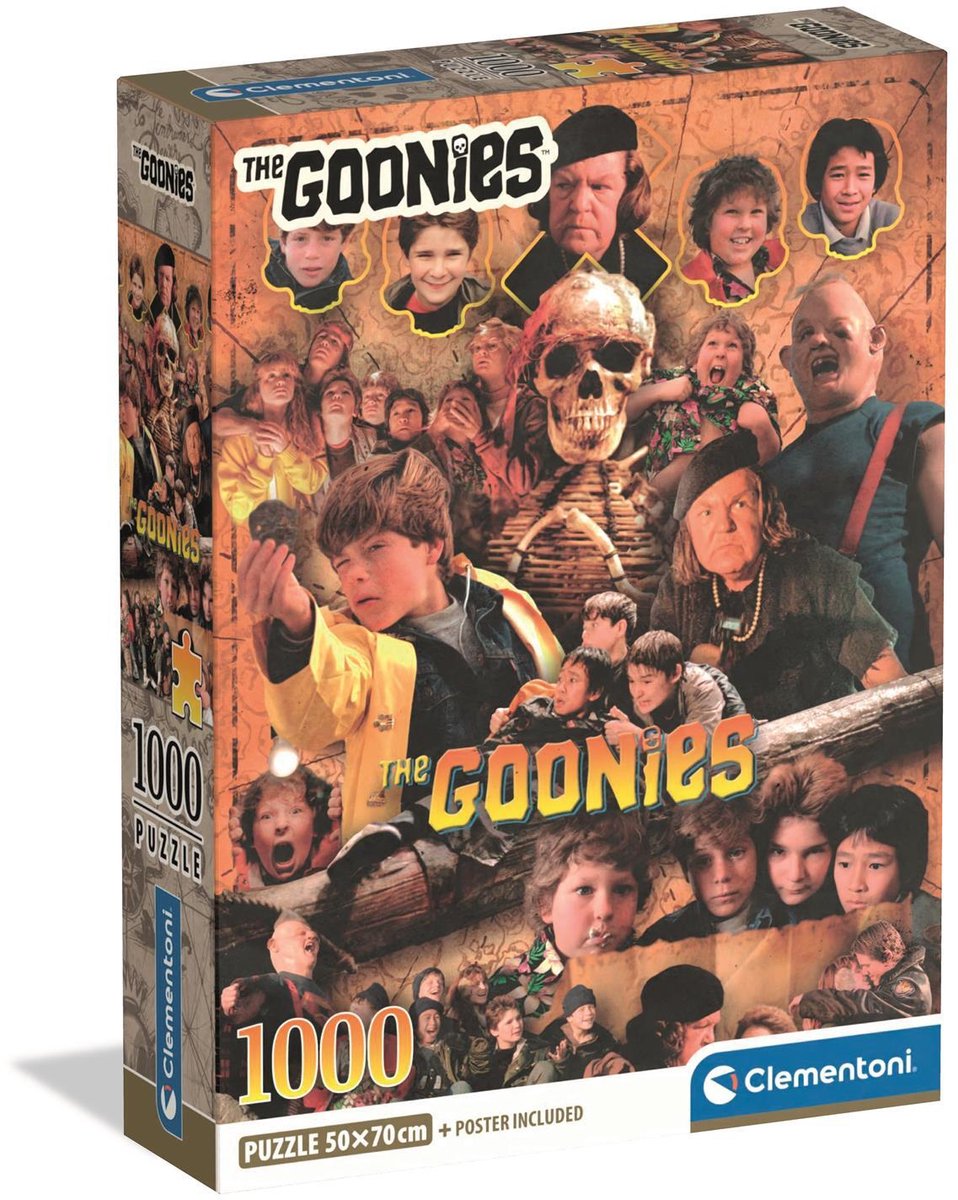 Film cult Clementoni - I Goonies (1000 pezzi)