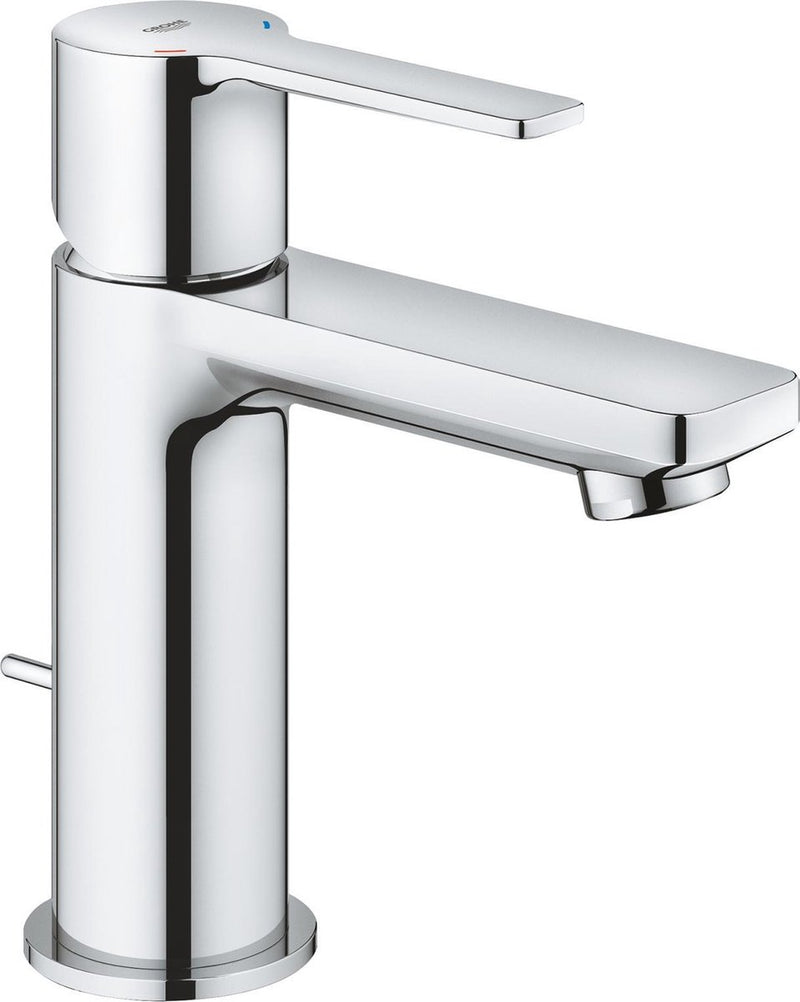 Rubinetto lavabo Grohe lineare new xs - bocca extra bassa - con scarico - risparmio energetico - cromo