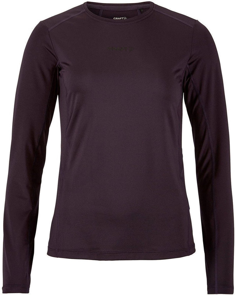 Craft adv essence 2 running manica lunga da donna - dk plum | dimensione: mt