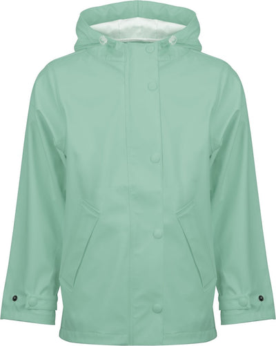 Ralka regenjas junior - sprinkle - mintgroen - maat 116
