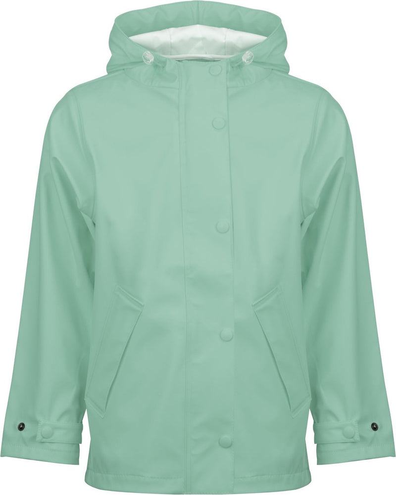 Chubasquero Ralka junior - espolvorear - verde menta - talla 116