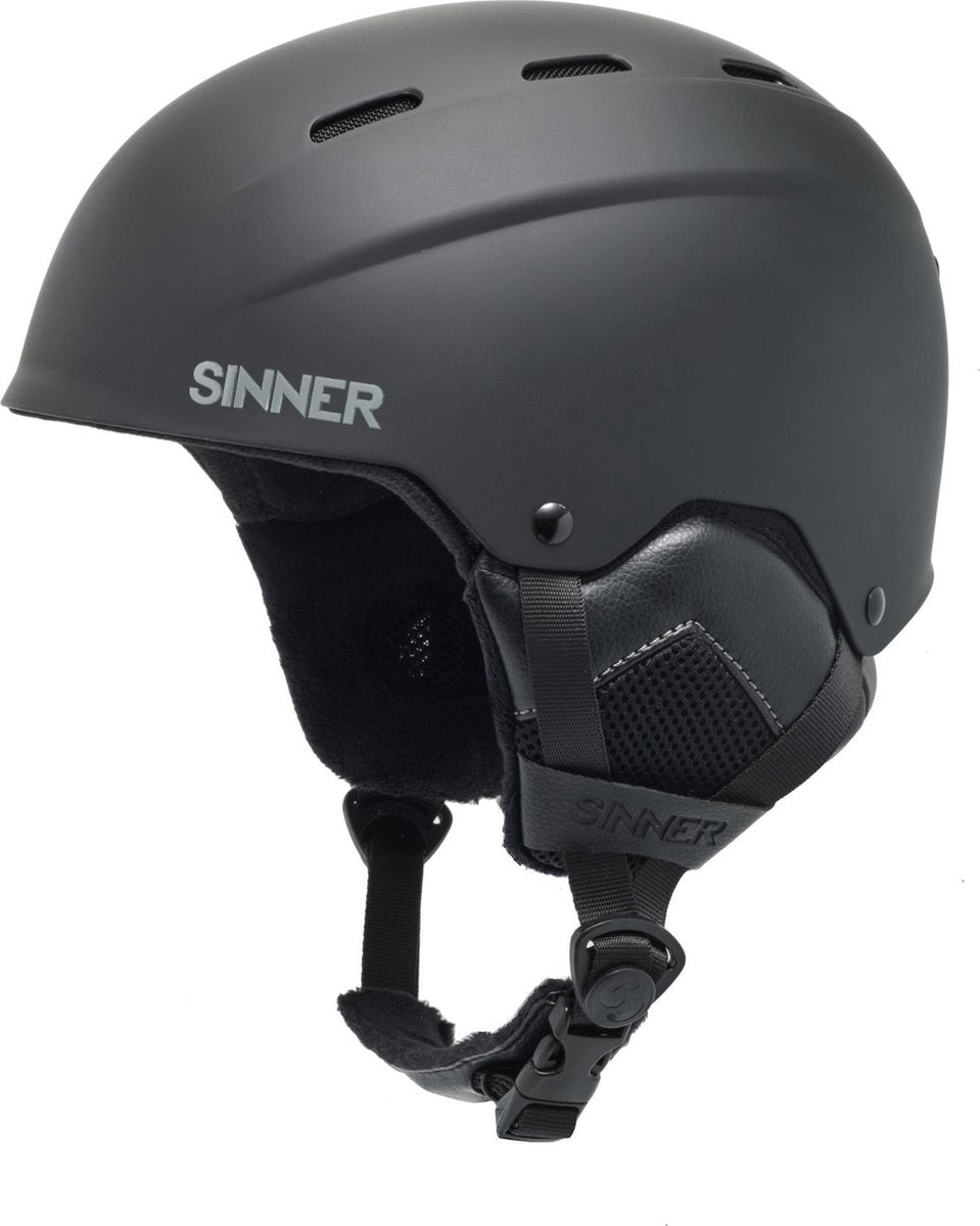 Casco da sci unisex Sinner Typhoon - nero opaco - m 58 cm