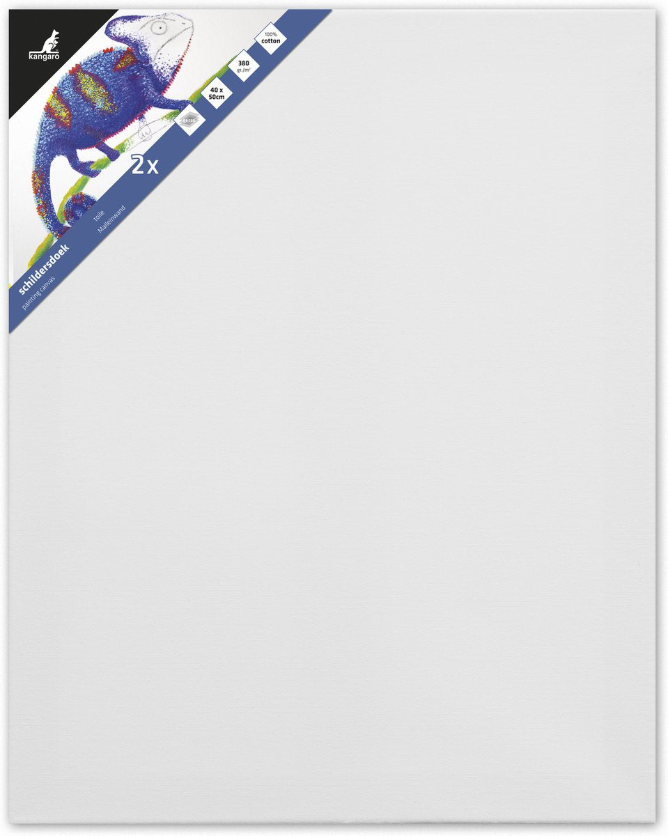 Canguro - tela - standard - 40x50 cm - 380 grammi - 100% cotone - 2 pezzi - k-810061