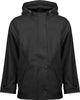 Ralka regenjas junior - sprinkle - zwart - maat 128