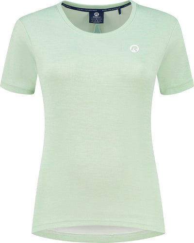 Rogelli aya camiseta de running para mujer - manga corta - verde - xl