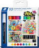 Set di pennarelli Staedtler lumocolor da 10 colori