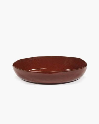 Serax - marie michielssen - la mère - serving bowl l - red - 37 ø