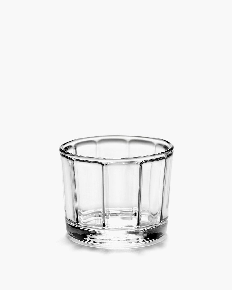 Serax - sergio herman superficie - tazza s - trasparente - 8 ø - 25cl - 4 pezzi