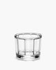 Serax - sergio herman superficie - tazza s - trasparente - 8 ø - 25cl - 4 pezzi