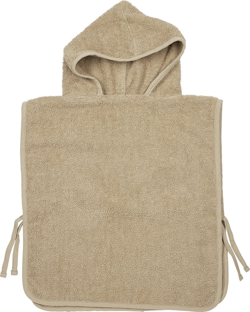 Poncho da bagno Meyco Baby Uni - spugna - sabbia - 1-3 anni