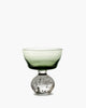 Serax - bela silva - eternal snow - waterglas m - groen - 9 ø - 6 stuks