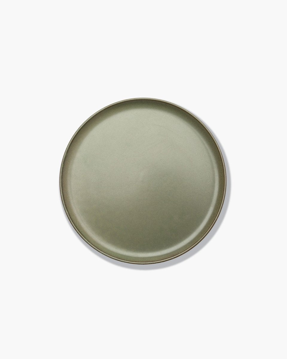Serax - sergio herman surface - bord l - camogroen - 27 ø - 4 stuks