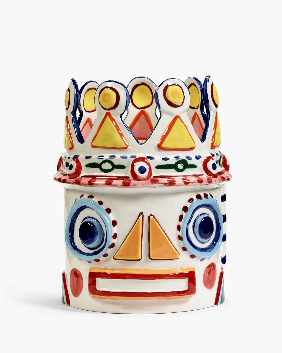 Serax - ottolenghi sicilia - jarrón - mezcla - 29 ø - h 34,5 cm - 5,42 kg