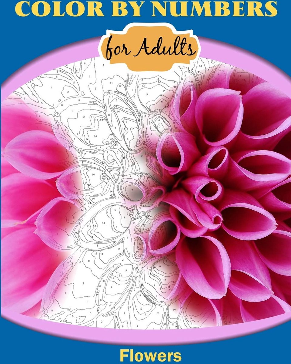 Colora con i numeri per adulti