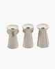 Serax - marie michielssen marie - assortimento di vasi - beige - 8 ø - h 14 cm - 3 pezzi
