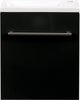 Mueble fuente Differnz ajustado 40x22 cm negro
