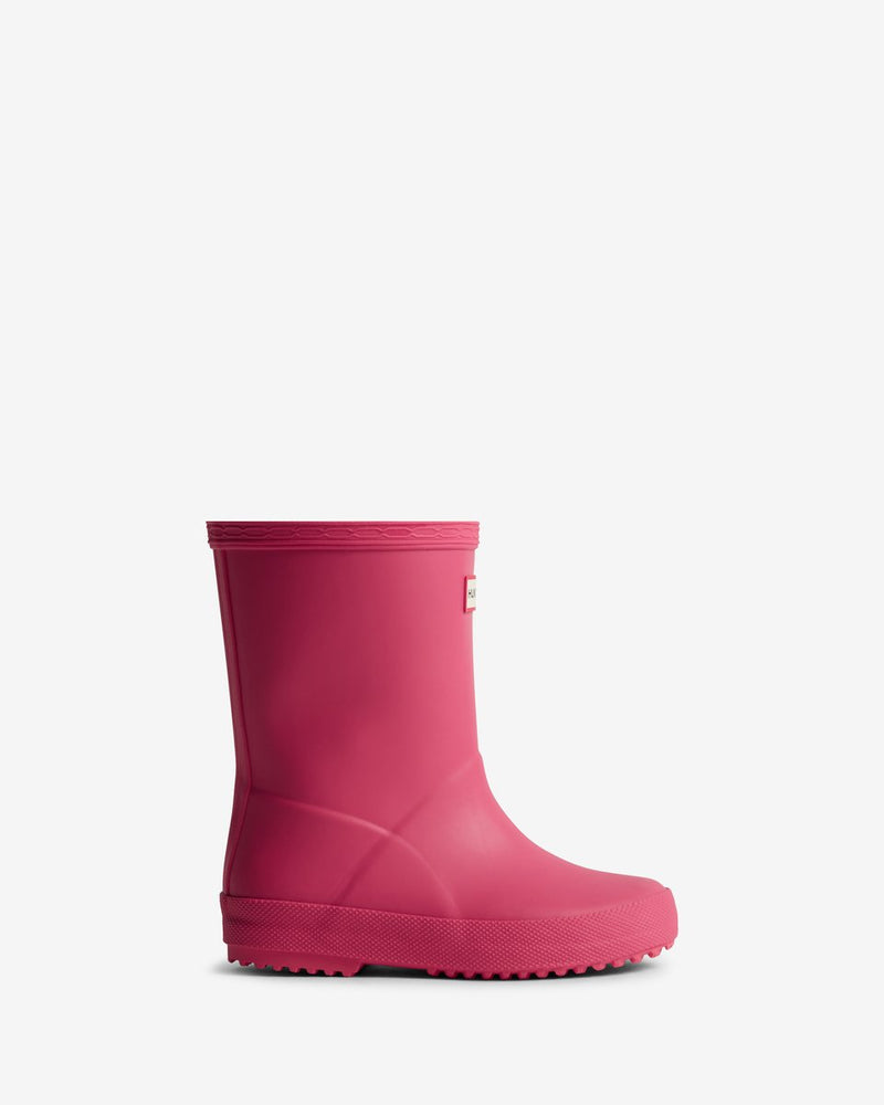 Stivali da pioggia unisex Hunter first boot - rosa