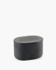 Serax - bertrand lejoly - cose - vaso ovale con coperchio l - grigio - h 6,5 cm