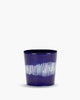 Serax - festa ottolenghi - tazzina caffè - blu scuro bianco - 7 ø - 25cl - 4 pezzi