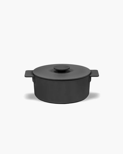 Serax - sergio herman - superficie - fuente para horno s - negro - l 26cm - 4,76kg
