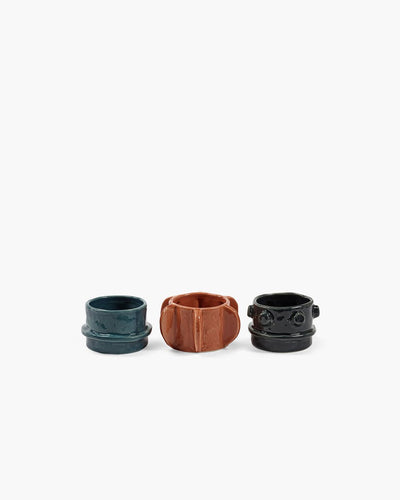 Serax - marie michielssen - candlestick assortment - mix colors - 8 ø - 3 pieces