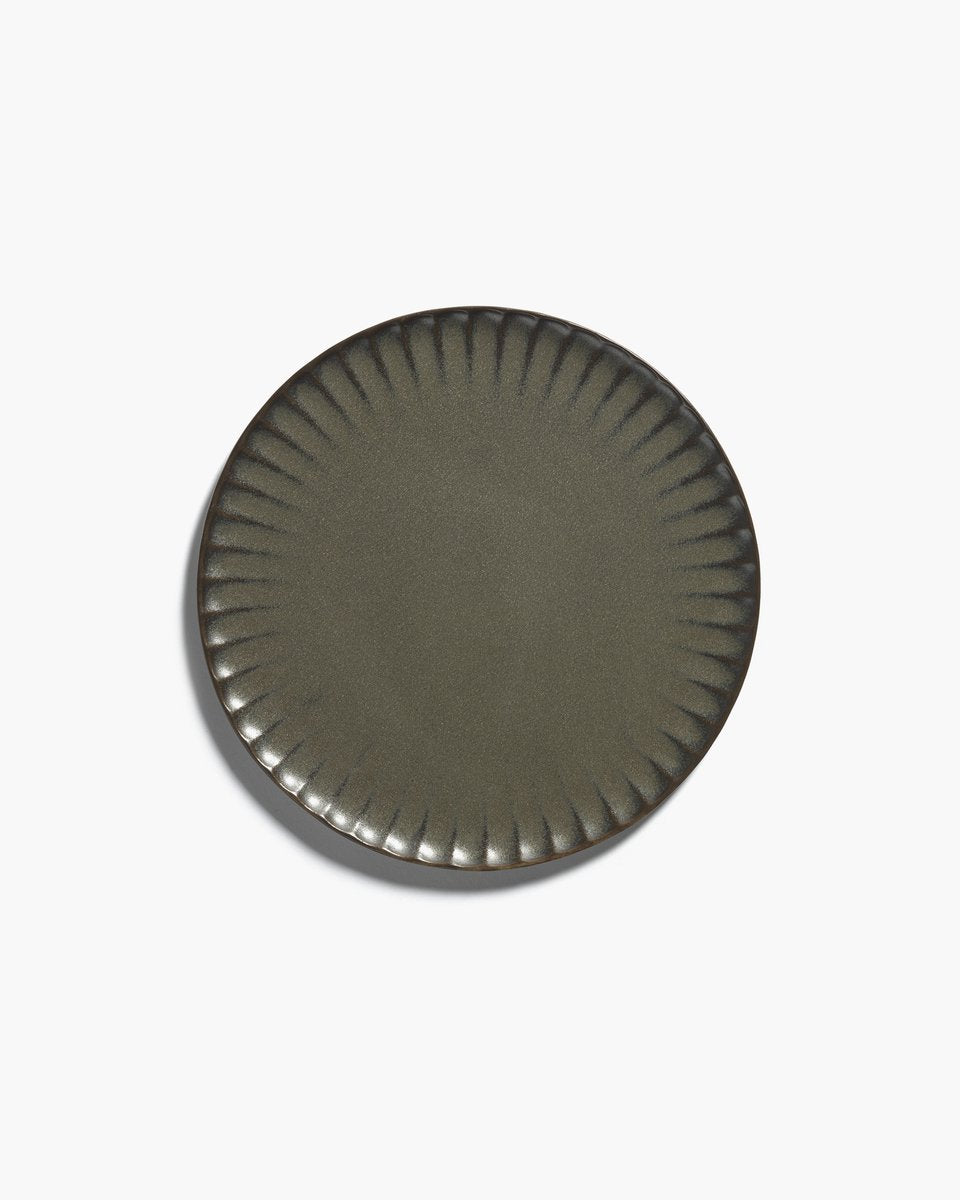 Serax - sergio herman - inku - plate xl - green - 27 ø - 4 pieces