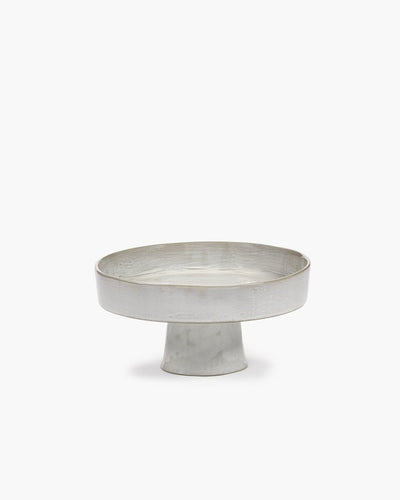 Serax - marie michielssen la mère - deep plate base l - white - 25 ø