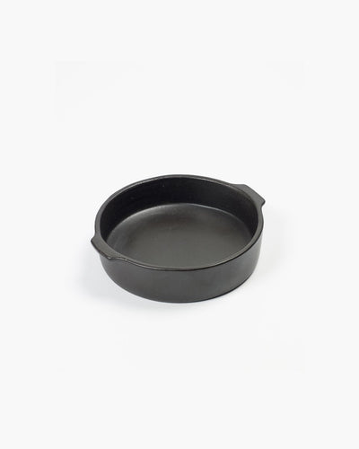 Serax - pascale naessens pure - oven serving dish m - black - 20 ø