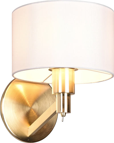 Lámpara de pared Trio Cassio - latón mate - excl. 1x E27 - máx. 40W