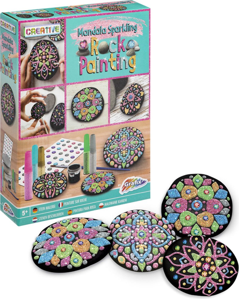 Grafix Stones pintando mandala
