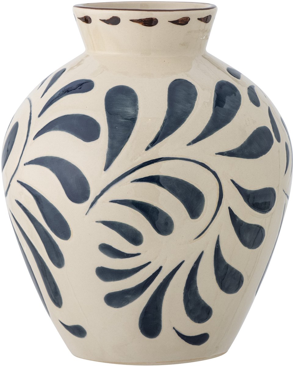 Vaso heikki Bloomingville - blu - terracotta
