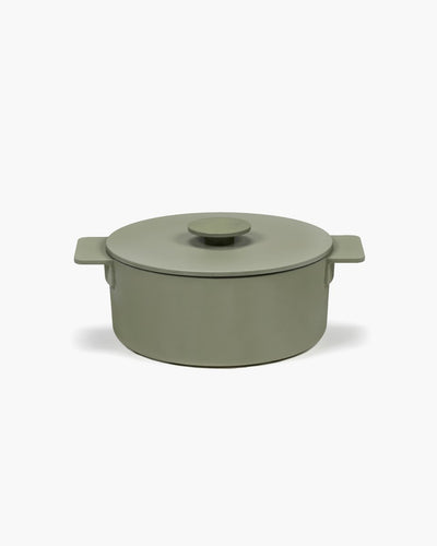 Serax - sergio herman - superficie - fuente para hornear m - verde - l 29cm - 5,75kg