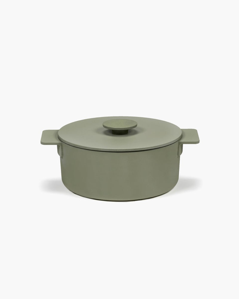 Serax - sergio herman - surface - ovenschaal m - groen - l 29cm - 5,75kg