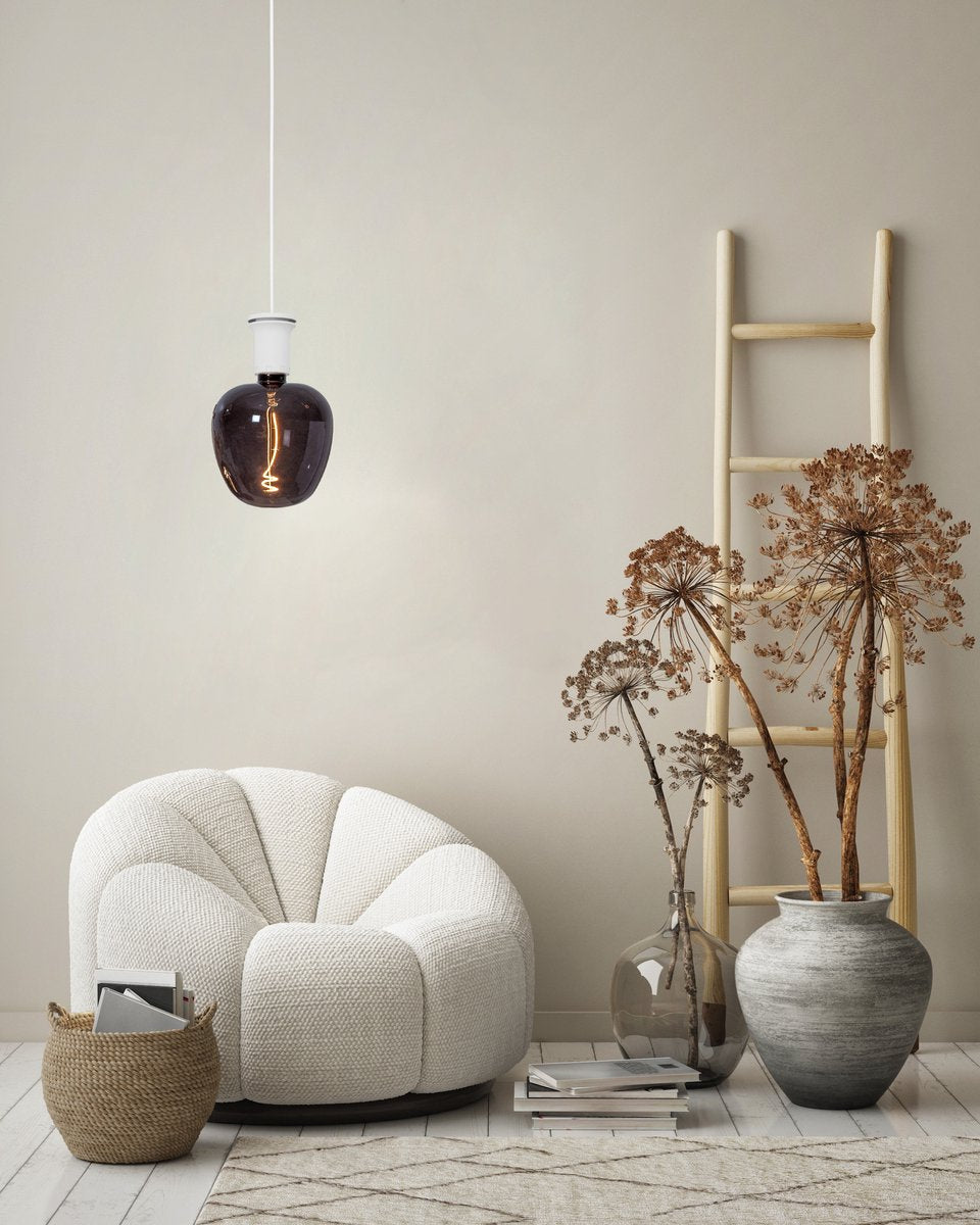 Eglo capoliveri-e hanglamp - e27 - ø 12 cm - wit
