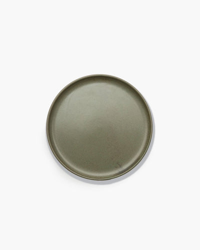 Serax - sergio herman superficie - piatto m - verde mimetico - 24 ø - 4 pezzi