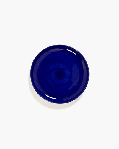 Serax - fiesta ottolenghi - plato m - azul oscuro - 22 ø - 2 piezas