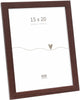 Cornice per foto Deknudt frames - marrone scuro - s44ch4 - per foto: 15x20 cm