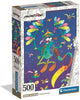 Clementoni - puzzle - 500 pezzi - mordillo il viaggio - puzzle per adulti