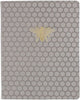 Cuaderno Eccolo - abeja gris - línea - aprox. 20x25cm - ec-d505c