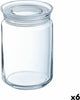Luminarc può pav vetro siliconico trasparente 750 ml (6 pezzi)