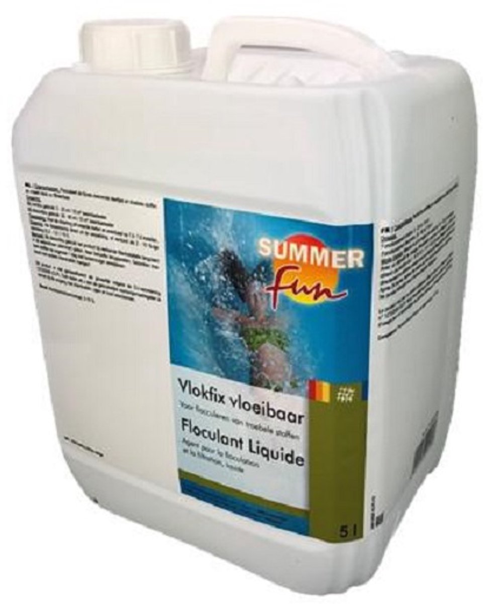 Summer fun flocculant flake fix liquid 5 liters